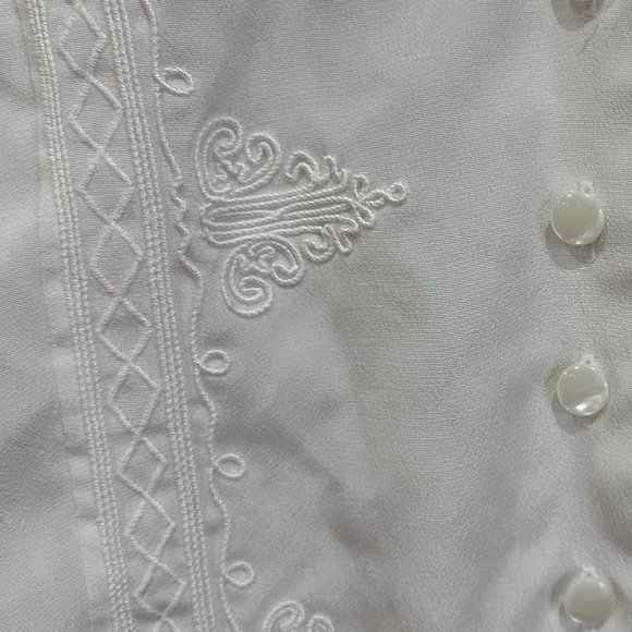 Vintage Jac Dale Western Style Button Up Shirt with Embroidery Detail - Picture 6 of 7